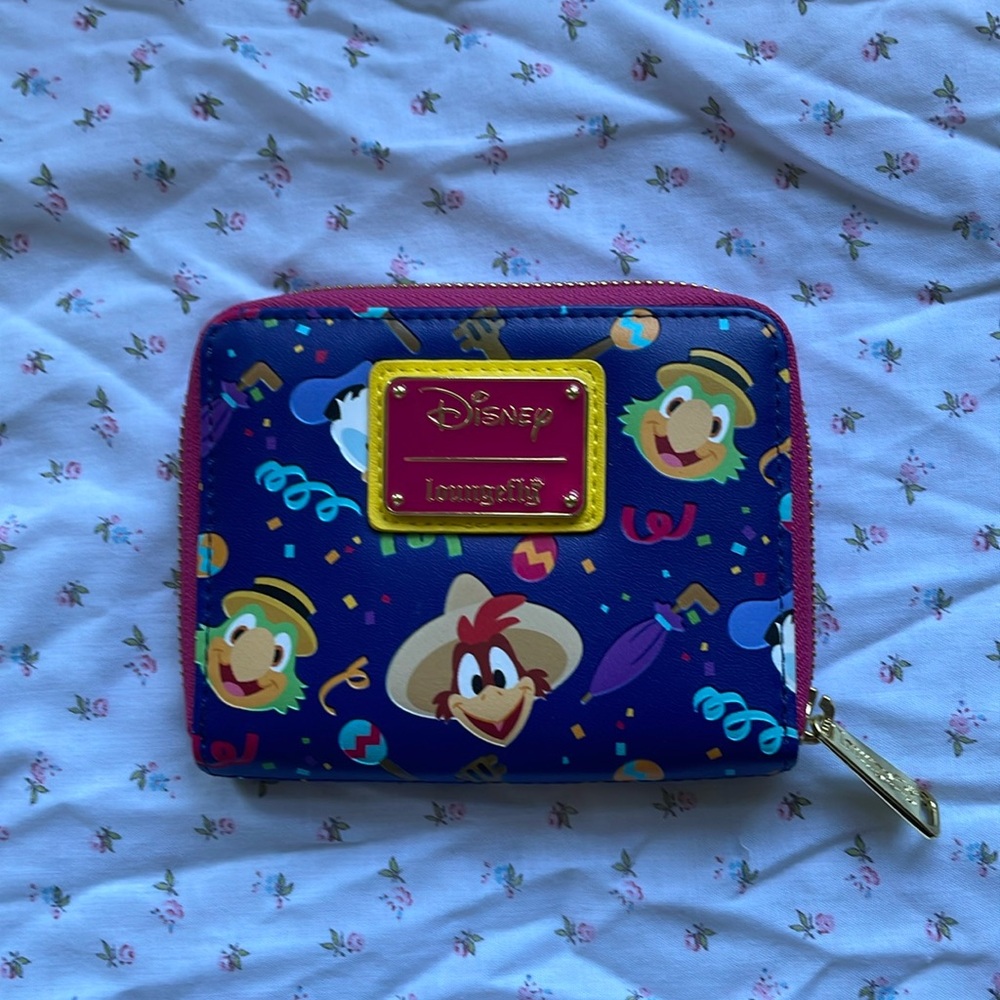 Loungefly Three Caballeros Disney mini wallet